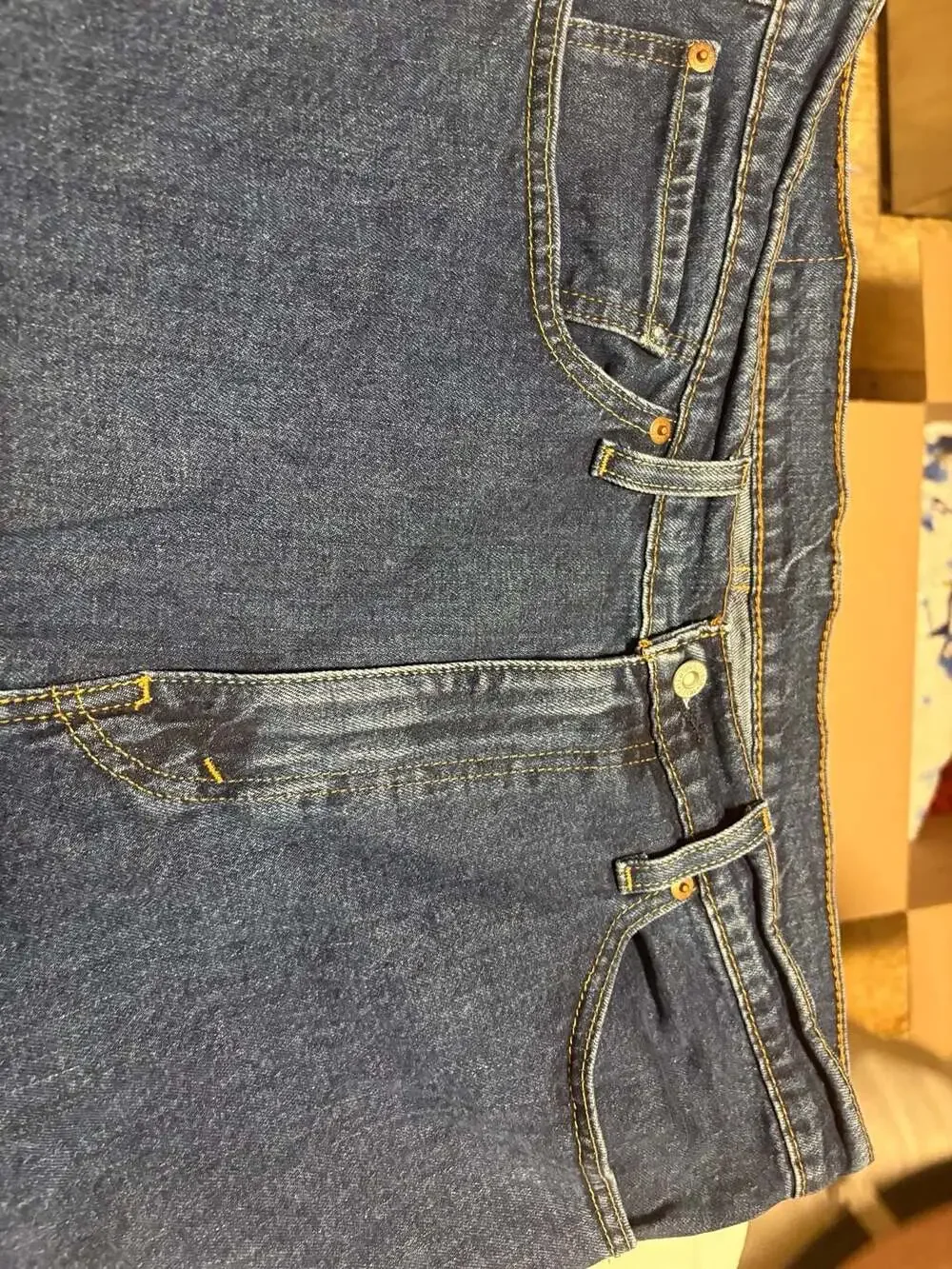 Levi's 505 Regular Fit Jeans Men's Blue Denim